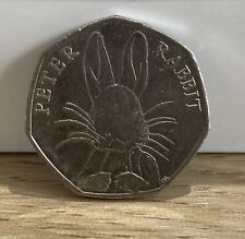 Peter rabbit 50p for sale  WIGAN