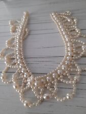 Pearl choker necklace for sale  MANCHESTER