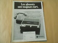 1980 advertising absentees d'occasion  Expédié en Belgium