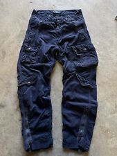 Pantalones utilitarios de carga vintage polo Ralph Lauren azul marino 32x32 raros segunda mano  Embacar hacia Argentina