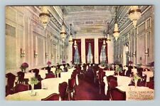 Portland OR-Oregon, Hotel Benson Crystal Dining Room Vintage Souvenir Postcard for sale  Shipping to South Africa
