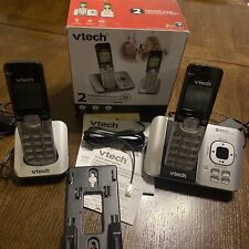 VTech DECT 6.0 Cordless Phone Answering System Caller ID Call Waiting 2 Handsets for sale  Shipping to South Africa