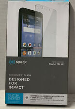  Protector de pantalla de vidrio Speck Alcatel TCL LX - ¡¡Caja transparente, abierta!!️ segunda mano  Embacar hacia Argentina