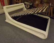 white sleigh bed for sale  MINEHEAD