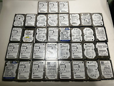 Lote de 35 discos duros internos SATA de 2,5" 80 GB mixtos de las principales marcas para computadora portátil funcionando segunda mano  Embacar hacia Argentina