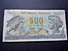 Rara banconota 500 usato  Sondrio