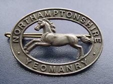 Northamptonshire yeomanry cap for sale  LEEDS