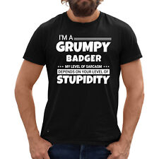 Grumpy badger sarcastic d'occasion  Expédié en Belgium
