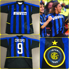 Maglia Shirt Trikot Camiseta Inter Milan home 2002/03 CRESPO NIKE ORIGINALE usato  Citta Sant Angelo