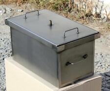 BBQ Smoker Barbecue Grill Outdoor Portable Meat Smok Cooker Home Wood Steel, used for sale  Shipping to South Africa