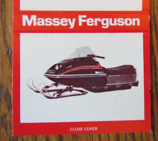 Massey ferguson snowmobile for sale  Canada