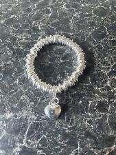Heart bracelet rhodium for sale  HEMEL HEMPSTEAD