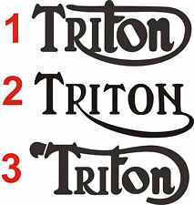 Triton decal set for sale  RUGBY
