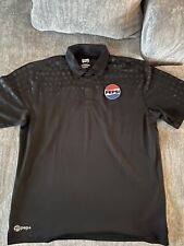Pepsi Shirt Mens L Black Employee Work Polo Sort Sleeve Uniform Pep+, used for sale  Shipping to South Africa