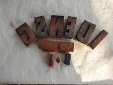 Alte holzbuchstaben requisite gebraucht kaufen  Merxheim