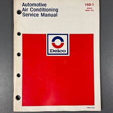 Manual de serviço de ar condicionado automotivo General Motors edição revisada 15D-1, usado comprar usado  Enviando para Brazil