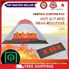 Tapetes aquecidos elétricos quentes 3 níveis almofada térmica para dormir para acampamento (caqui tipo C) comprar usado  Enviando para Brazil