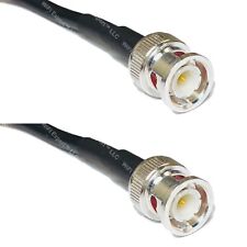 RG58 Silver BNC MALE to BNC MALE Coax RF Cable USA Lot for sale  Shipping to South Africa