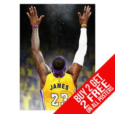 lebron james poster for sale  MANCHESTER