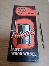 Vintage ephemera fulgora for sale  SEAFORD