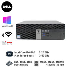 Computador personalizado Dell i5 CPU 32GB RAM 512GB M.2 SSD HDMI WiFi 7040 SFF Windows 11 comprar usado  Enviando para Brazil