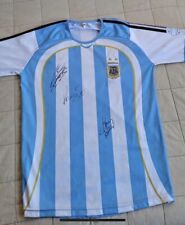 Usado, 2006 RARA CAMISETA DE FÚTBOL ARGENTINA TALLA 12 FIRMADA POR SORIN SOMOZA RIQUEZALME segunda mano  Argentina 