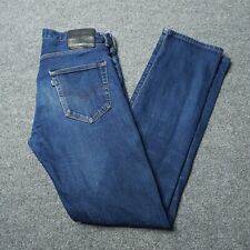 Pantalones de mezclilla Levis hechos y hechos a mano para hombre 32 azules 501 originales con botones mosca segunda mano  Embacar hacia Mexico