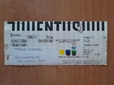 Biglietto ticket calcio usato  Casale Monferrato