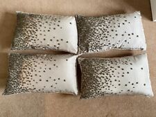 The White Company Beige Silk Scatter Cushions X4 Rectangle 30x50cm for sale  Shipping to South Africa