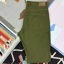 Peter Millar Pants Green Four Way Stretch Canvas Chino Trousers Golf Men's 34x33 for sale  Shipping to South Africa