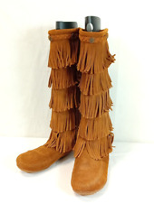 suede moccasin boots for sale  KIDDERMINSTER