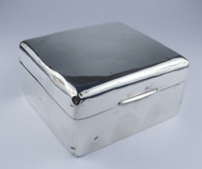 Silver cigarette box for sale  DUNBLANE