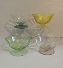 Vintage glassware sherbert for sale  Saint Johns