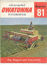 1965 owatonna windrower for sale  Watertown