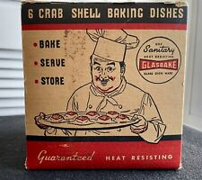 Vintage glasbake crab for sale  Elkins