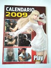 Usado, Calendario 2009 Play Generation Playstation Resident Evil Final Fantasy Sonic segunda mano  Embacar hacia Argentina