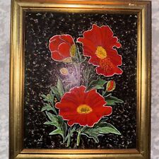Red poppies original for sale  SWANSEA