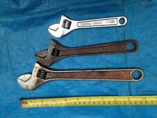 Adjustable spanners for sale  WEYMOUTH