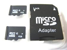 2x4gb micro sdhc for sale  Shipping to Ireland