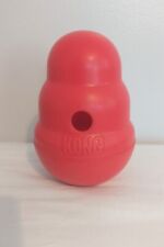 Dispensador rojo para golosinas de juguete masticable para perros Kong Wobbler rojo. L grande para comer lento, usado segunda mano  Embacar hacia Argentina