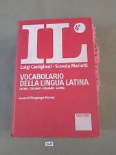 vocabolario latino castiglioni usato  Campolongo Tapogliano