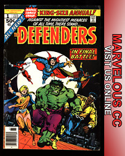 Usado, 1976 Marvel King-Size Annual Defenders #1 | Final Battle | Banca Era de Bronze comprar usado  Enviando para Brazil