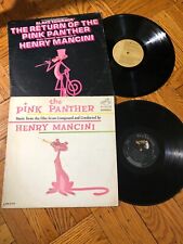 LOTE THE PINK PANTHER LP HENRY MANCINI THE RETURN OF BLAKE EDWARDS RCA LPM-2795 comprar usado  Enviando para Brazil