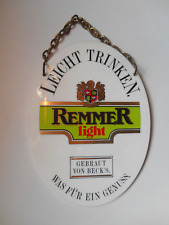 Remmer light zapfhahnschild gebraucht kaufen  Wesendorf
