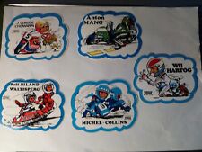 Lot stickers vintage d'occasion  Saint-Aigulin