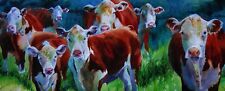 Giclee hereford cow for sale  Columbia