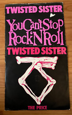 Twisted Sister "The Price" & "You Can't Stop Rock 'N Roll" 7" Par Único! comprar usado  Enviando para Brazil