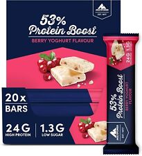 Multipower 53% Protein Boost, Barra 20 x 45 g, Berry Yogur - MHD 30.04.2024 segunda mano  Embacar hacia Argentina