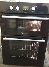HOTPOINT MOCCA (VERY DARK) ,ELECTRIC BUILT IN MULTIFUNCTION DOUBLE OVEN.STUNNING for sale  CHESTER LE STREET