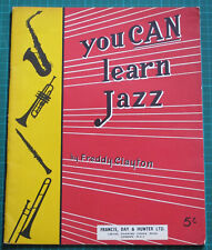 Learn jazz freddy for sale  FAVERSHAM